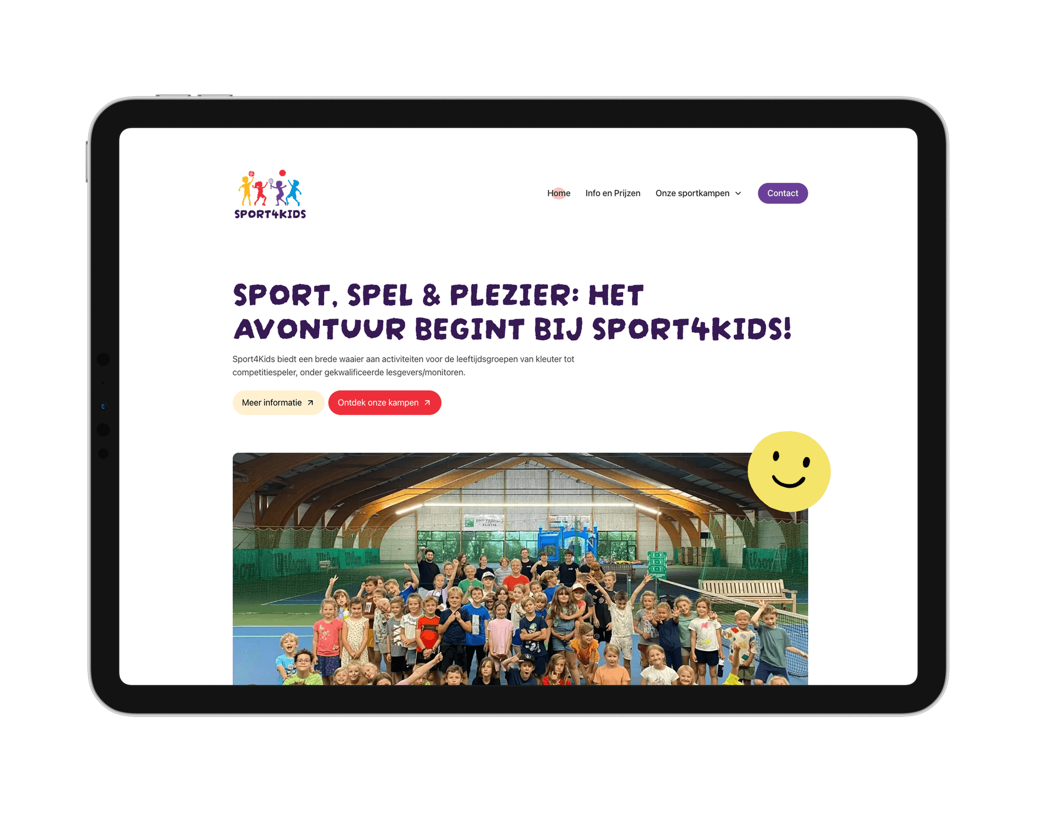 Vernieuwing voor Sport4Kids: Een op maat gemaakte website die scoort in Google!